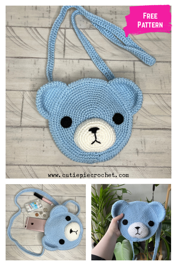 Teddy Bear Purse Free Crochet Pattern