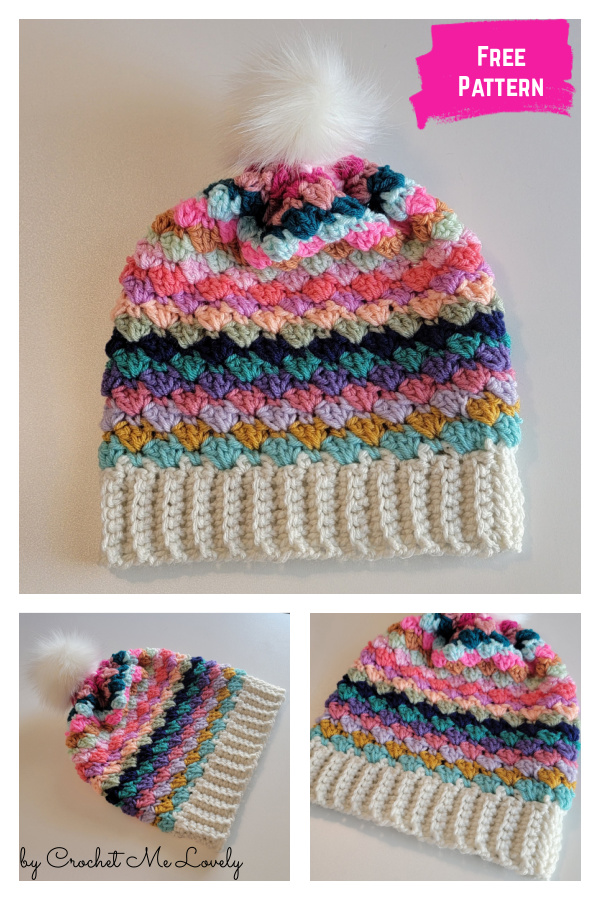 First Crush Slouchy Hat Free Crochet Pattern