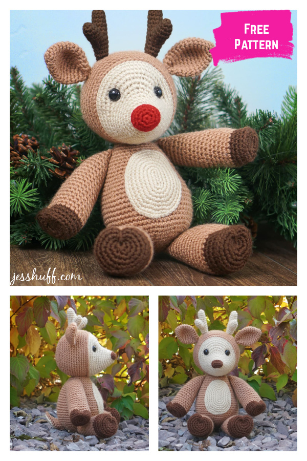 Dash the Deer Amigurumi Free Crochet Pattern